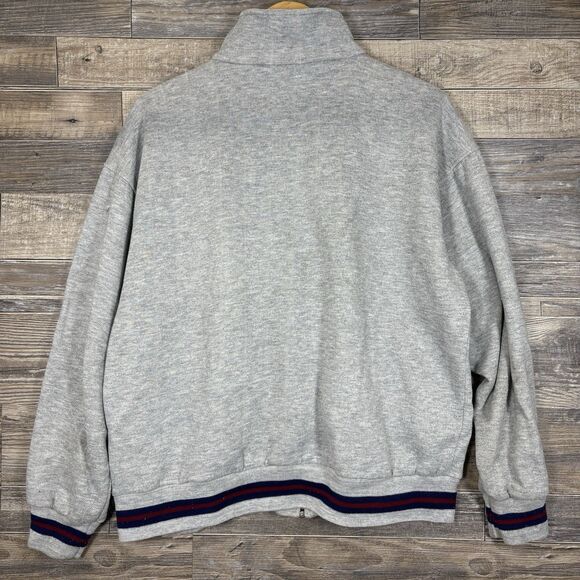 Blair Adventurers' Club Full Zip Pocket Activewear Sweatshirt Men's XL Gray - Picture 2 of 7